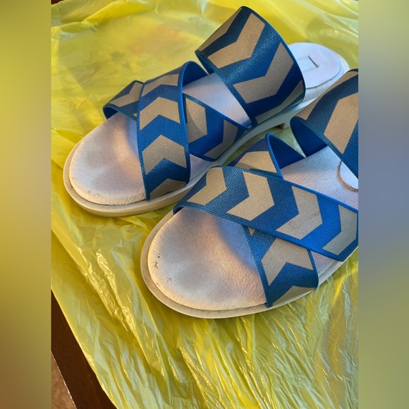 Miista Botega Blue Reflective Sandals GB3 EU36 US5.5 - Picture 4 of 9